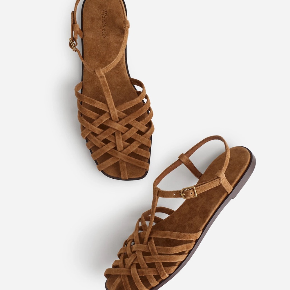 Madewell Tan Suede Women's Sandals